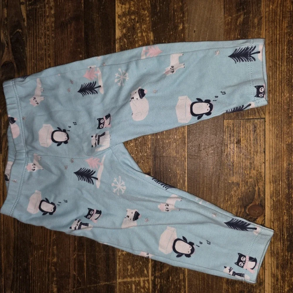 Baby Girl 9 Mo Bundle 7 pc Lot Sleeper Gown Pants Outfit Dress Bundle